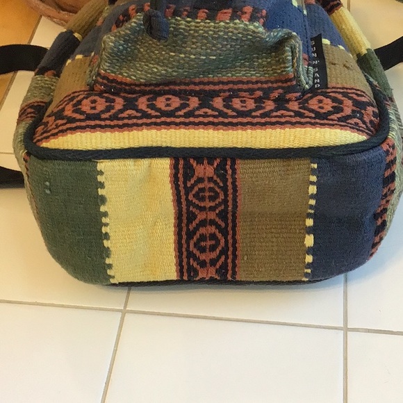 ‘Sun n Sand’ Saddle Blanket Drawstring Backpack (#8) - Picture 9 of 12